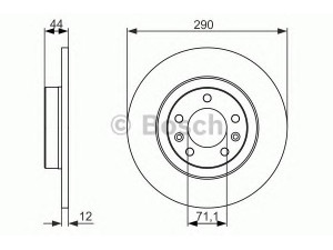 BOSCH 0 986 479 130 stabdžių diskas 
 Dviratė transporto priemonės -> Stabdžių sistema -> Stabdžių diskai / priedai
00004249E0, 4249 G2, 00004249E0