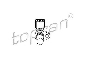 TOPRAN 207 155 RPM jutiklis, variklio valdymas 
 Variklis -> Variklio elektra
62 38 153, 97180388