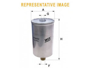 WIX FILTERS WF8027 kuro filtras 
 Degalų tiekimo sistema -> Kuro filtras/korpusas
82425329, 5020405, 5020406, 6103279