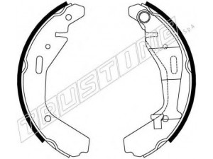 TRUSTING 7318 stabdžių trinkelių komplektas 
 Techninės priežiūros dalys -> Papildomas remontas