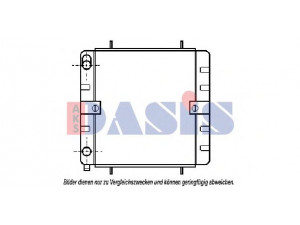 AKS DASIS 240340N radiatorius, variklio aušinimas 
 Aušinimo sistema -> Radiatorius/alyvos aušintuvas -> Radiatorius/dalys
76121253