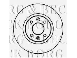 BORG & BECK BBD4912 stabdžių diskas 
 Stabdžių sistema -> Diskinis stabdys -> Stabdžių diskas
7700764193, 7701204955, 7701467955