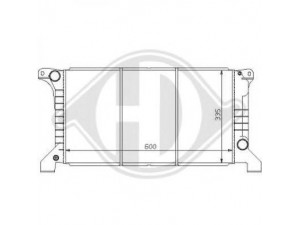 DIEDERICHS 8110150 radiatorius, variklio aušinimas 
 Aušinimo sistema -> Radiatorius/alyvos aušintuvas -> Radiatorius/dalys
1040077, 1068915, 1641903, 1668915