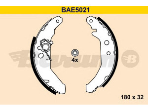 BARUM BAE5021 stabdžių trinkelių komplektas 
 Techninės priežiūros dalys -> Papildomas remontas
6183876, 6978969, 7166588