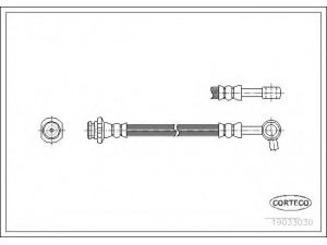 CORTECO 19033030 stabdžių žarnelė 
 Stabdžių sistema -> Stabdžių žarnelės
46211VB00A, 46211VB017