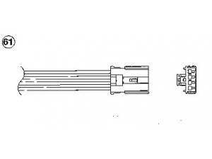 NGK 97291 lambda jutiklis 
 Variklis -> Variklio elektra
3061 7127, 3062 0773, 6171 27