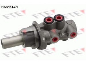 FTE H229144.7.1 pagrindinis cilindras, stabdžiai 
 Stabdžių sistema -> Pagrindinis stabdžių cilindras
4601V7, 77364703, 77364950, 4601V7