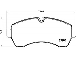 HELLA PAGID 8DB 355 005-531 stabdžių trinkelių rinkinys, diskinis stabdys 
 Techninės priežiūros dalys -> Papildomas remontas
2E0698151A, 2E0698151C, 2E0698151F