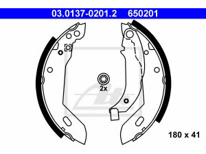 ATE 03.0137-0201.2 stabdžių trinkelių komplektas 
 Techninės priežiūros dalys -> Papildomas remontas
4241 25, 4241 71, 4241 E6, 77 01 202 288