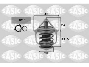 SASIC 9000317 termostatas, aušinimo skystis 
 Aušinimo sistema -> Termostatas/tarpiklis -> Thermostat
212004M500, 2120077A05, 2120077A65