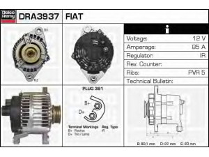 DELCO REMY DRA3937 kintamosios srovės generatorius 
 Elektros įranga -> Kint. sr. generatorius/dalys -> Kintamosios srovės generatorius
46 472 226