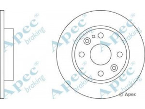 APEC braking DSK304 stabdžių diskas 
 Dviratė transporto priemonės -> Stabdžių sistema -> Stabdžių diskai / priedai
B46126251C, B46126251D, B4Y226251C