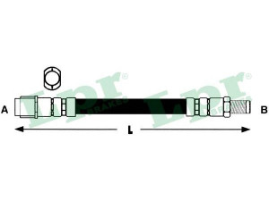 LPR 6T46685 stabdžių žarnelė 
 Stabdžių sistema -> Stabdžių žarnelės
1714280035, 2104280035