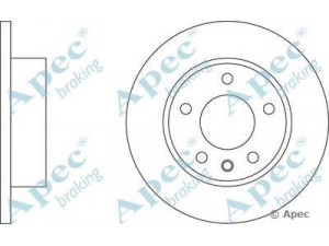 APEC braking DSK540 stabdžių diskas 
 Stabdžių sistema -> Diskinis stabdys -> Stabdžių diskas
569040, 90222168, 90271135