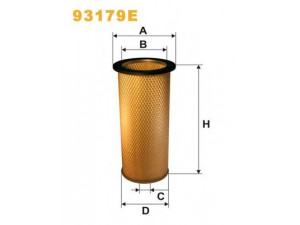 WIX FILTERS 93179E oro filtras
397814