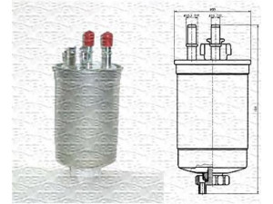 MAGNETI MARELLI 213908583000 kuro filtras 
 Techninės priežiūros dalys -> Papildomas remontas
10 088 053, 1079 271, 1088 053