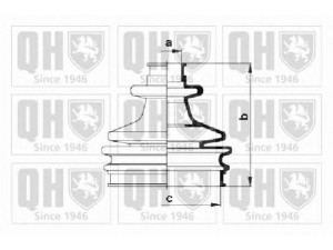 QUINTON HAZELL QJB258 gofruotoji membrana, kardaninis velenas 
 Ratų pavara -> Gofruotoji membrana
1 749 701, 3293.80, 3293.91, 95 618 785