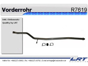 LRT R7619 išleidimo kolektorius 
 Išmetimo sistema -> Išmetimo vamzdžiai
1717.AR