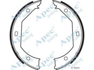 APEC braking SHU594 stabdžių trinkelė 
 Stabdžių sistema -> Būgninis stabdys -> Stabdžių įdėklas/ trinkelė
34411163988, 34416761292