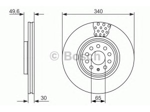 BOSCH 0 986 479 734 stabdžių diskas 
 Dviratė transporto priemonės -> Stabdžių sistema -> Stabdžių diskai / priedai
1K0 615 301 AD, 1K0 615 301 AD