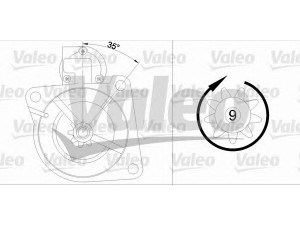 VALEO 436044 starteris 
 Elektros įranga -> Starterio sistema -> Starteris
4400667, 4403249, 5001014230, 7700301993