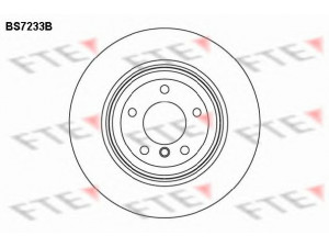 FTE BS7233B stabdžių diskas 
 Dviratė transporto priemonės -> Stabdžių sistema -> Stabdžių diskai / priedai
34 21 6 764 655