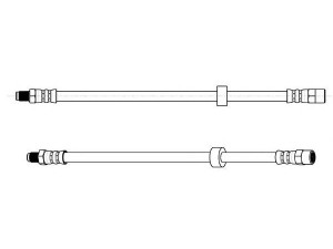 KAWE 512993 stabdžių žarnelė 
 Stabdžių sistema -> Stabdžių žarnelės
30665459, 8672116