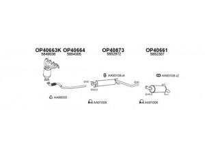 VENEPORTE 400373 išmetimo sistema 
 Išmetimo sistema -> Išmetimo sistema, visa