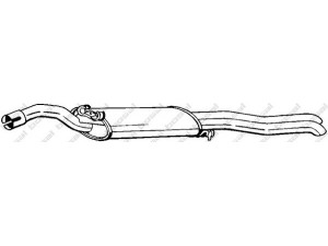 BOSAL 282-827 galinis duslintuvas 
 Išmetimo sistema -> Duslintuvas
1L0.253.609F, 1L0.253.609J, 1L0.253.609P