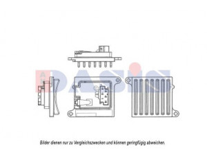 AKS DASIS 700056N reguliatorius, keleivio pusės ventiliatorius 
 Šildymas / vėdinimas -> Orpūtė/dalys
2208209210, A2208209210