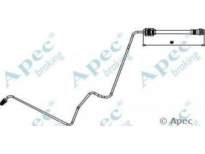 APEC braking HOS3835 stabdžių žarnelė 
 Stabdžių sistema -> Stabdžių žarnelės
1520321, 1671147, 6G912282AG, 6G912282AH