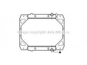 AVA QUALITY COOLING DF2014 radiatorius, variklio aušinimas 
 Aušinimo sistema -> Radiatorius/alyvos aušintuvas -> Radiatorius/dalys
1272624, WAK1161