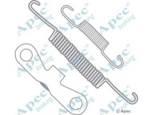 APEC braking KIT2028 priedų komplektas, stabdžių trinkelės 
 Stabdžių sistema -> Būgninis stabdys -> Dalys/priedai
