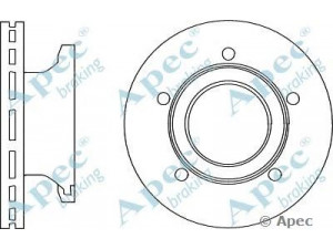 APEC braking DSK3032 stabdžių diskas
8980240060, 98024006