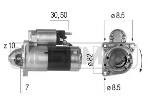 MESSMER 220643 starteris 
 Elektros įranga -> Starterio sistema -> Starteris
M1T30071, M1T30072, M1T30073, M1T30073AM