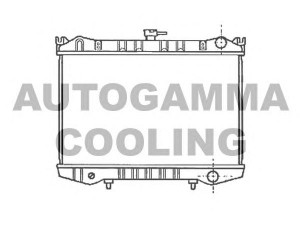 AUTOGAMMA 102186 radiatorius, variklio aušinimas 
 Aušinimo sistema -> Radiatorius/alyvos aušintuvas -> Radiatorius/dalys
2140001G00, 2140015G00