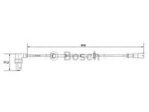 BOSCH 0 265 001 058 jutiklis, rato greitis 
 Elektros įranga -> Jutikliai
34 52 1 155 037, 34 52 1 178 981