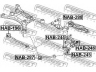 FEBEST NAB-288 valdymo svirties/išilginių svirčių įvorė 
 Ašies montavimas/vairavimo mechanizmas/ratai -> Valdymo svirtis/pasukamosios svirties sujungimas -> Montavimas/sutvirtinimas
551B0-JA000