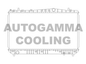 AUTOGAMMA 103905 radiatorius, variklio aušinimas 
 Aušinimo sistema -> Radiatorius/alyvos aušintuvas -> Radiatorius/dalys
96553378, 96553422, 96553428