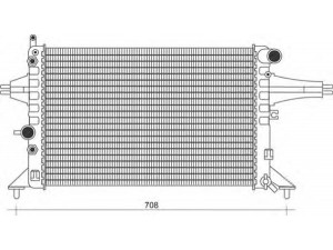 MAGNETI MARELLI 350213112009 radiatorius, variklio aušinimas 
 Aušinimo sistema -> Radiatorius/alyvos aušintuvas -> Radiatorius/dalys
1300187, 90570725