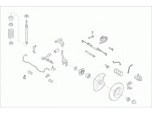 SACHS MERCE-C-KLA-FS004 vairavimo mechanizmas; rato pakaba 
 Ašies montavimas/vairavimo mechanizmas/ratai -> Prekių paieška pagal schemą