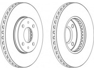 FERODO DDF716-1 stabdžių diskas 
 Stabdžių sistema -> Diskinis stabdys -> Stabdžių diskas
4020654C01