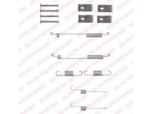 DELPHI LY1332 priedų komplektas, stabdžių trinkelės 
 Stabdžių sistema -> Būgninis stabdys -> Dalys/priedai