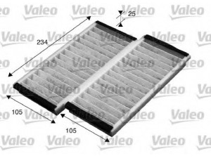 VALEO 715574 filtras, salono oras 
 Filtrai -> Oro filtras, keleivio vieta
LDY4-61-J6X, LDY461J6X