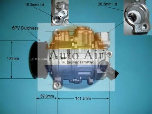 AUTO AIR GLOUCESTER 14-9703 kompresorius, oro kondicionierius 
 Oro kondicionavimas -> Kompresorius/dalys
447190-6900, 8E0260805AG, 8E0260805AT