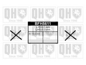 QUINTON HAZELL BFH5611 stabdžių žarnelė 
 Stabdžių sistema -> Stabdžių žarnelės
58732-29010