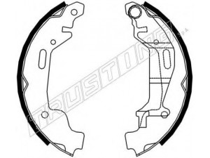 TRUSTING 7256 stabdžių trinkelių komplektas 
 Techninės priežiūros dalys -> Papildomas remontas