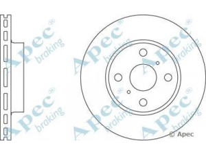 APEC braking DSK657 stabdžių diskas 
 Dviratė transporto priemonės -> Stabdžių sistema -> Stabdžių diskai / priedai
4351202040, 4351212550, 94854148