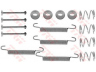 priedų komplektas, stovėjimo stabdžių trinkelės