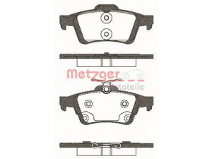 METZGER 0842.70 stabdžių trinkelių rinkinys, diskinis stabdys 
 Techninės priežiūros dalys -> Papildomas remontas
1683374, 1805813, 1809458, 5134101